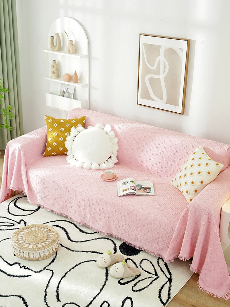 Oversized Patterned Throw Blankets