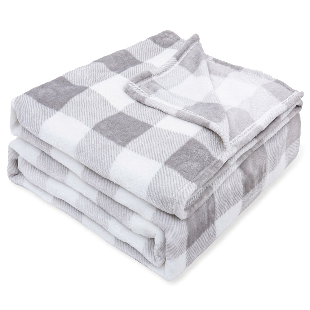 Large Flannel Throw Blankets
