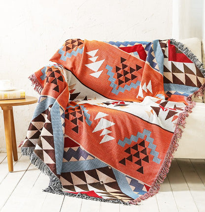 Colorful Patterned Throw Blankets