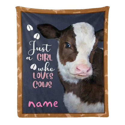 Cow Print Blanket