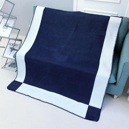 Cashmere Luxury Throw Blankets Simple Pattern